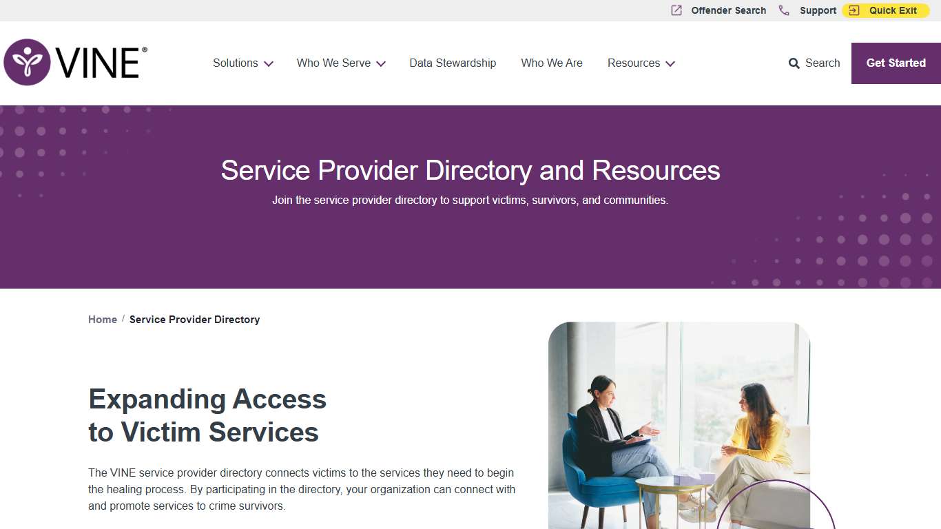 Service Provider Directory and Resources